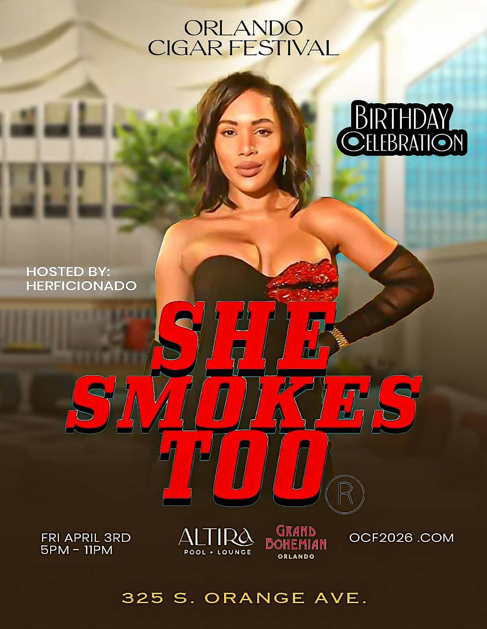 OCF's She Smokes Too @ Grand Bohemian Hotel - Altira Rooftop Lounge