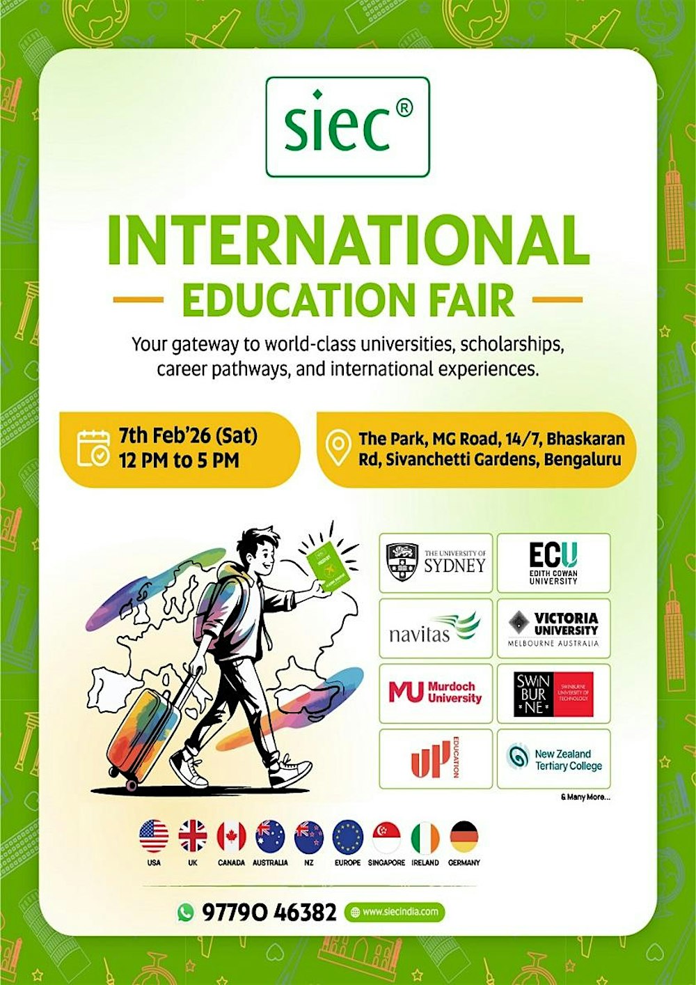 Ireland Education Fair 2026 in Bangalore