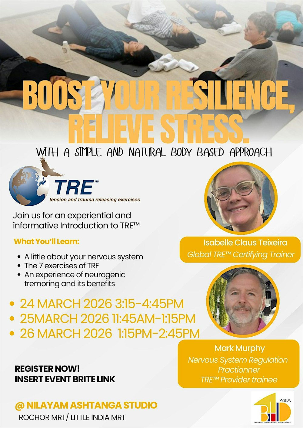 Boost your resilience. Relieve stress