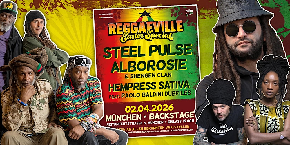 REGGAEVILLE EASTER SPECIAL in München 2026
