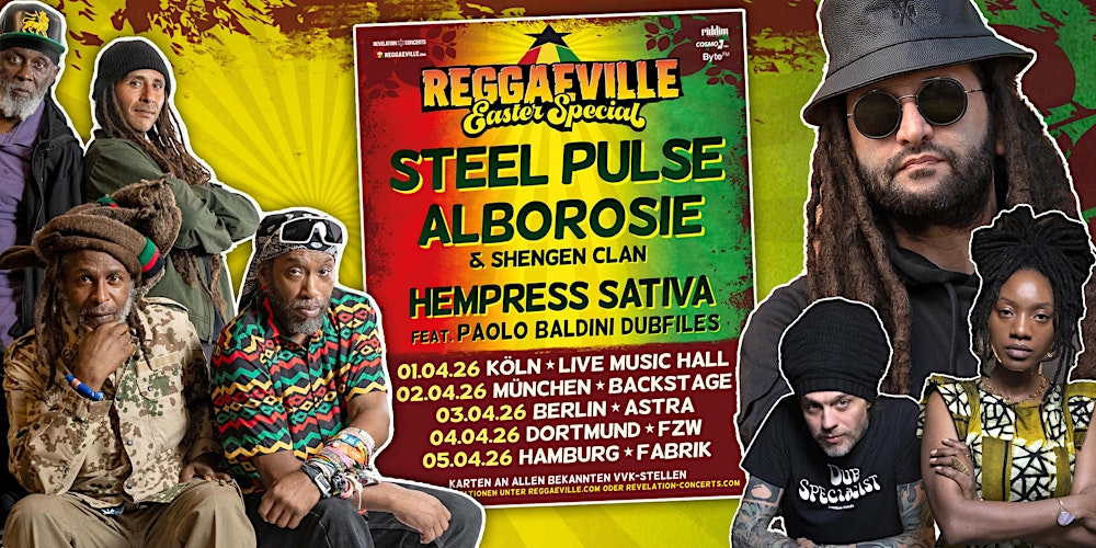 REGGAEVILLE EASTER SPECIAL in Berlin 2026