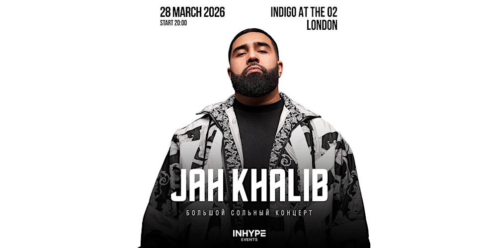Jah Khalib | London | 28 March 2026