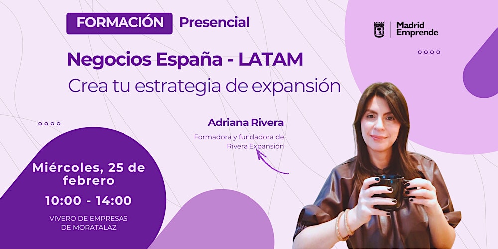 Formación gratis en Madrid | Negocios España-LATAM: estrategia de expansión