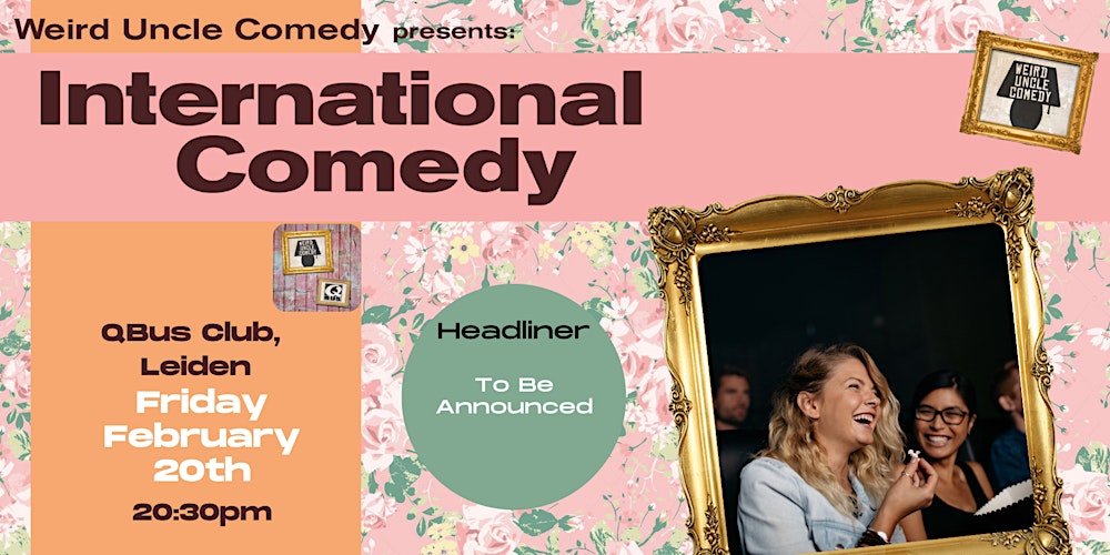 International Stand Up Comedy @QBus Club Leiden