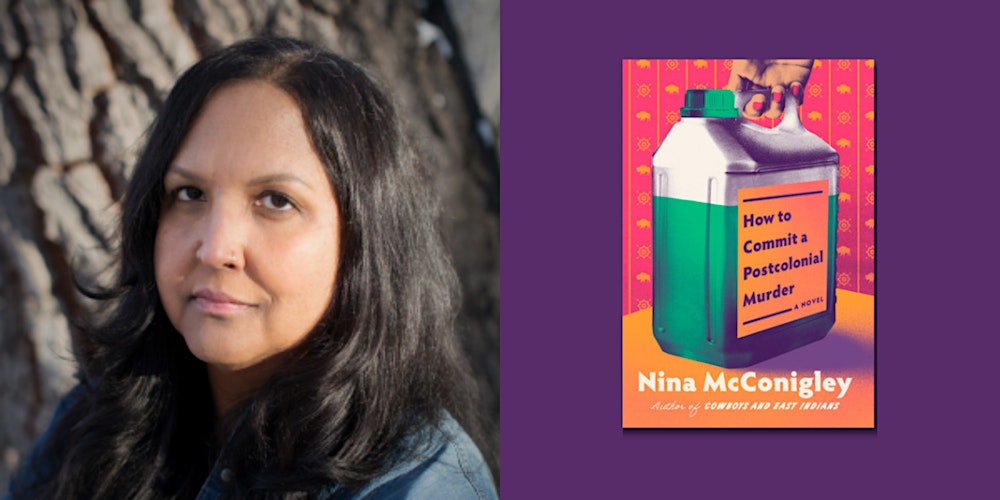 Nina McConigley with Mira Jacob