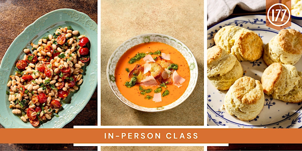 In-Person Class: Dinner from Nothing: Great Pantry Cooking with April Dodd