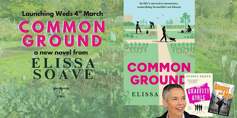 Common Ground: A novel launch with Elissa Soave