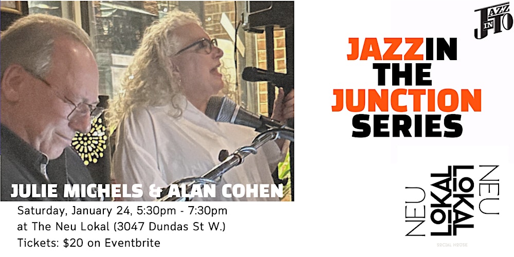 Julie Michels and Alan Cohen at The Neu Lokal!