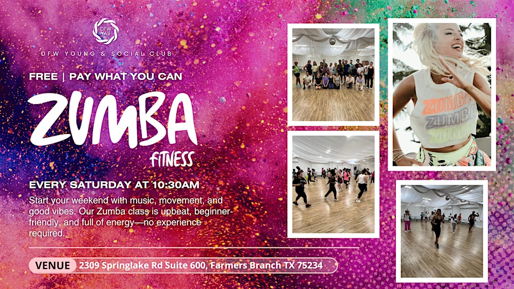 Free Zumba Fitness Class | Free / Pay What You Can