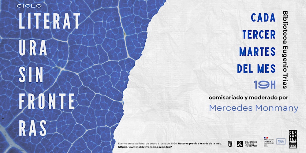 CICLO | Literatura sin fronteras con Mercedes Monmany (Bib. Eugenio Trías)