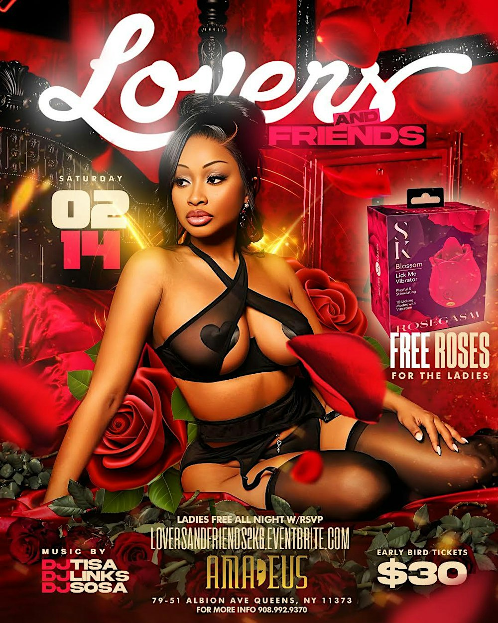 LOVERS AND FRIENDS VALENTINES DAY PARTY