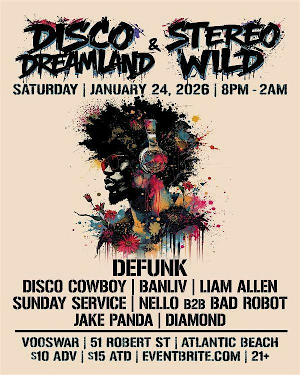 Disco Dreamland & Stereo Wild presents DEFUNK