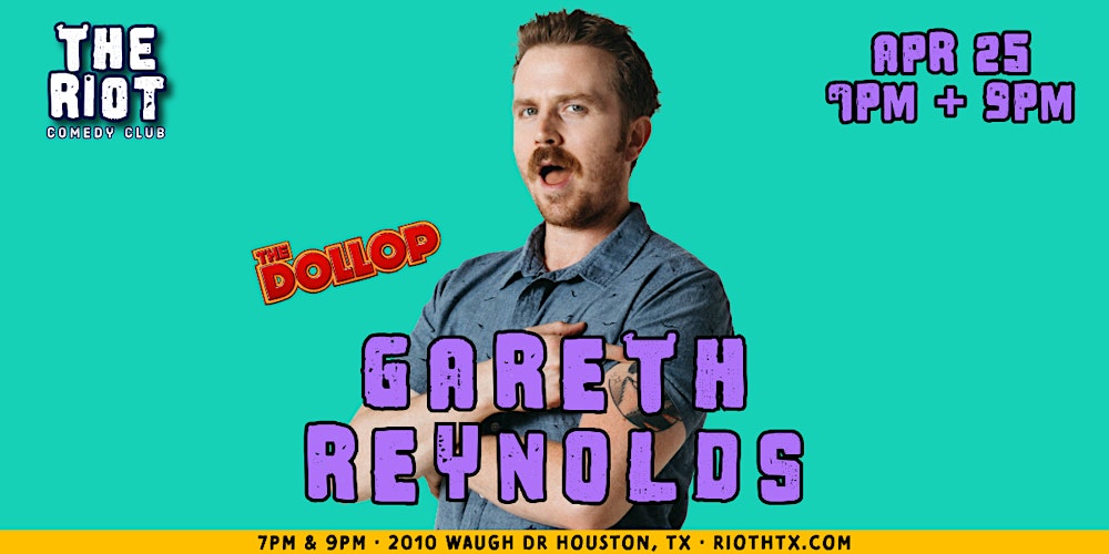 Gareth Reynolds Headlines The Riot Comedy Club