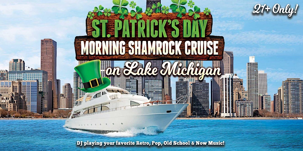 St. Patrick's Day Morning Lake Michigan Shamrock Cruise on Sat, March 14