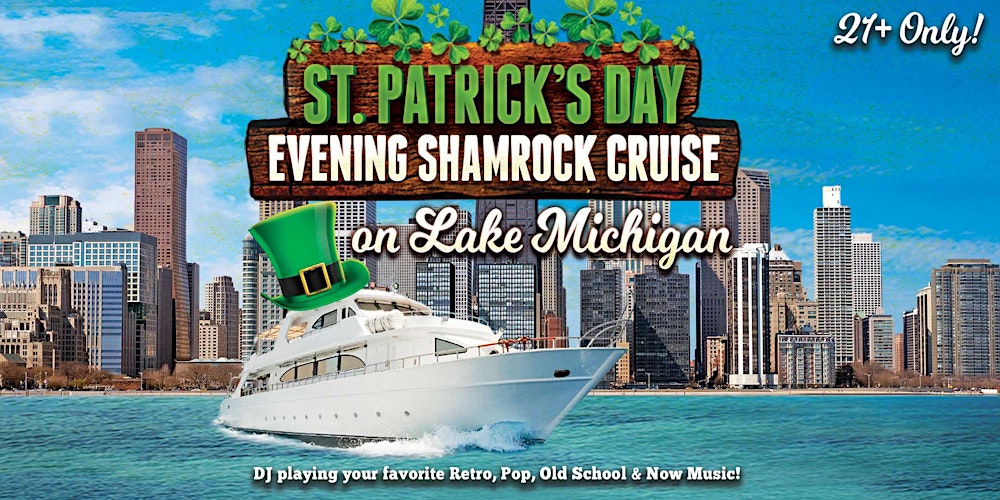 St. Patrick's Day Evening Lake Michigan Shamrock Cruise on Sat, March 14