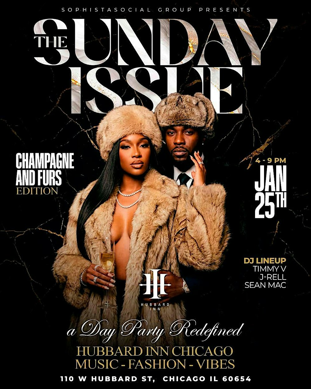 The Sunday Issue: Champagne & Furs Edition
