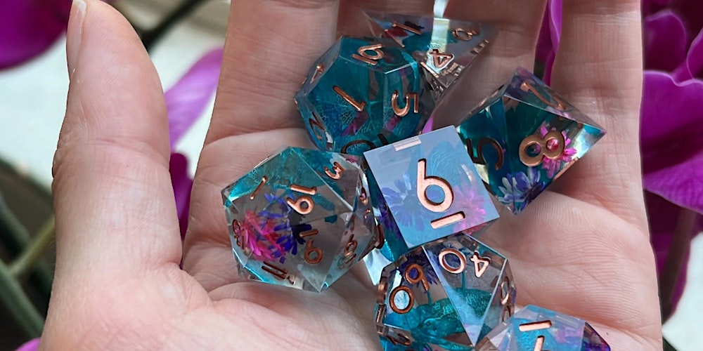 Make Your Own Dungeons and Dragons Dice Set Workshop