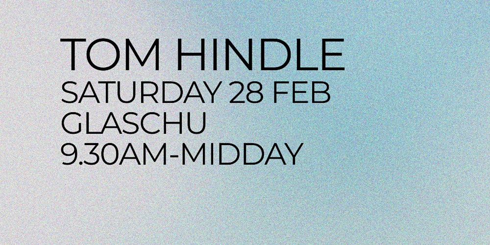 Bookface Sip & Swap with Tom Hindle at Glaschu