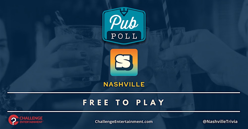 Weekly Pub Poll Nights at Sonny's Patio Pub and Refuge - Nashville