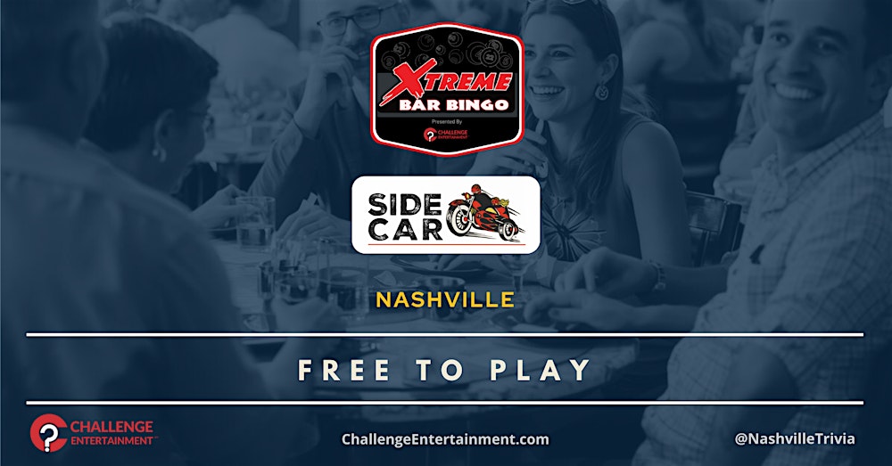 Weekly Xtreme Bar Bingo Nights at Sidecar Bar - Nashville