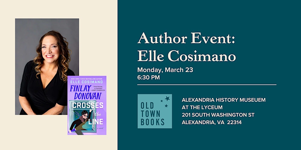 Author Event: Elle Cosimano (FINLAY DONOVAN CROSSES THE LINE)
