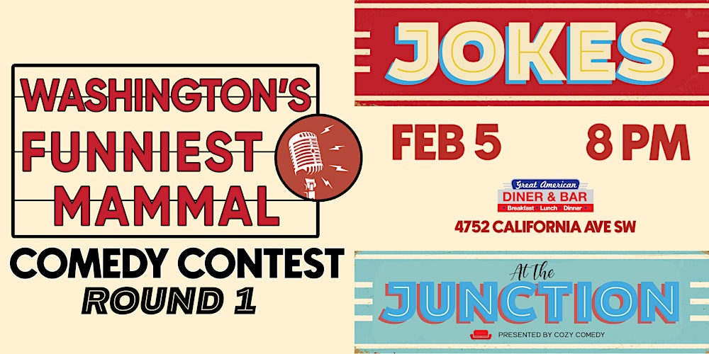 Comedy Competition! Washington's Funniest Mammal Round 1, Night 1!