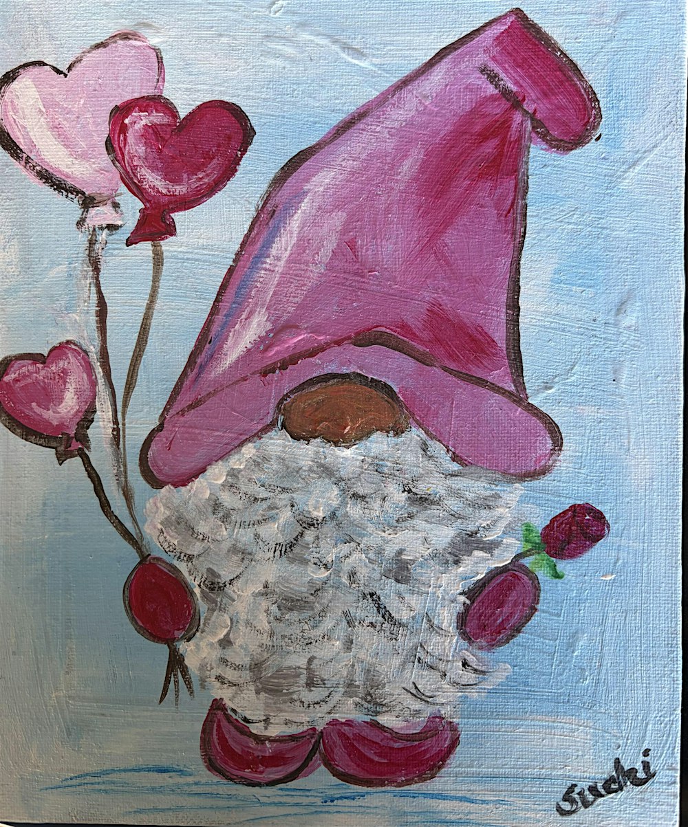 Galentine Gnome Paint Workshop With Sip and Social Time