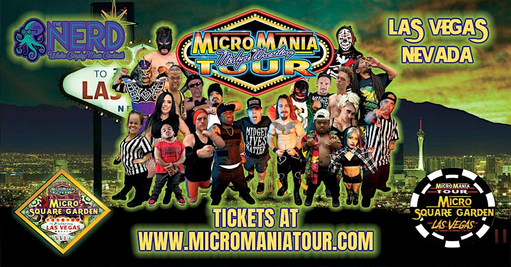 MicroMania Midget Wrestling: Las Vegas at Nerd Bar