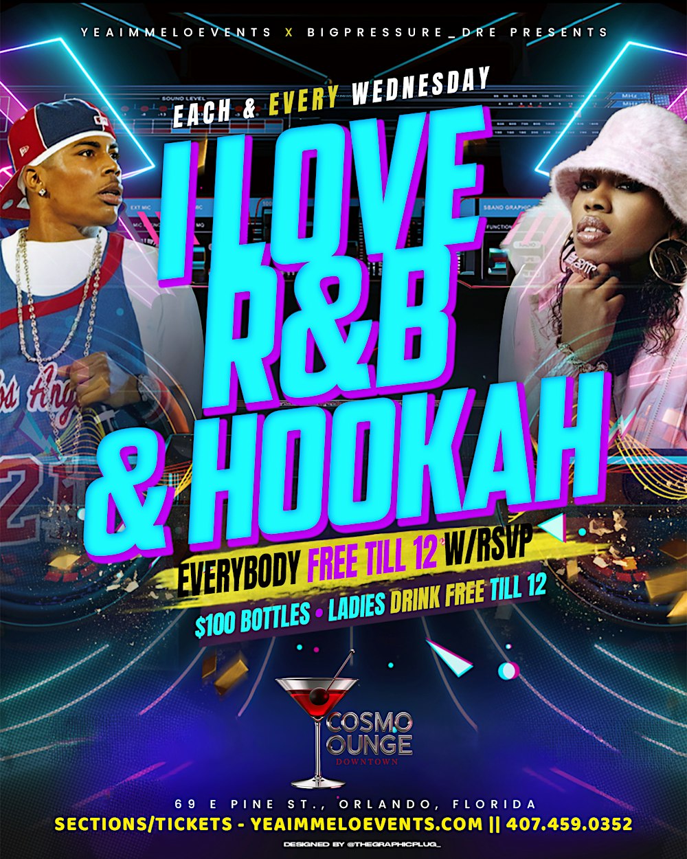 I Love R&B And Hookah Wednesdays! - Cosmo Lounge