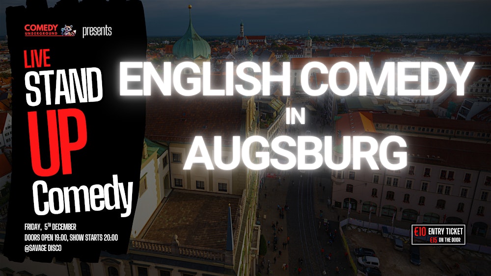 English Standup Comedy in Augsburg - Showcase!