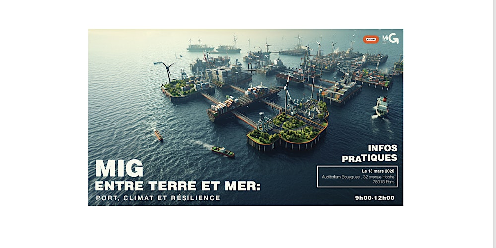 Matinée de l'Innovation : Entre Terre et Mer: Port, Climat et Résilience