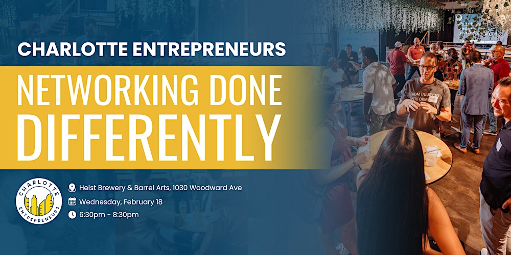 February Networking with Charlotte Entrepreneurs