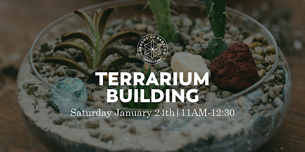 Terrarium Building Workshop