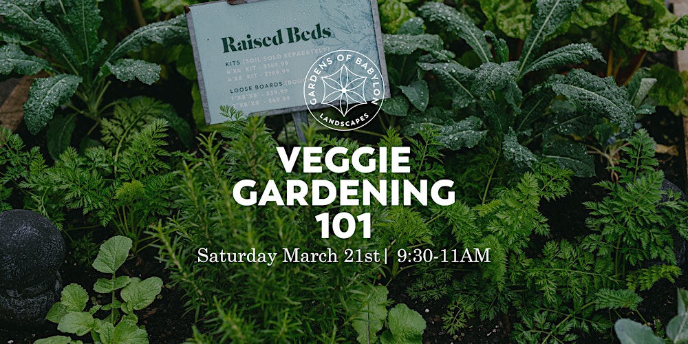 Veggie Gardening 101 Workshop to Grow Fresh Organic Produce