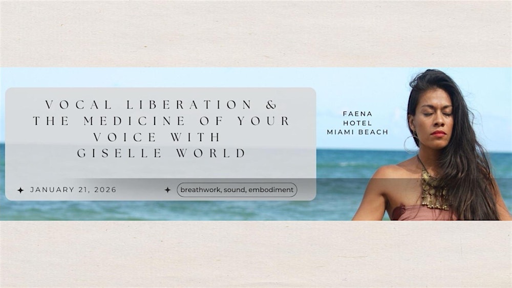 Vocal Liberation & The Medicine of Your Voice with Giselle World