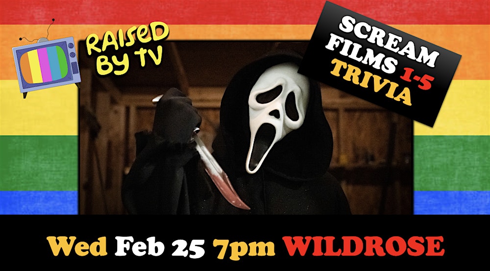 Scream Films 1-5 Trivia @ Wildrose