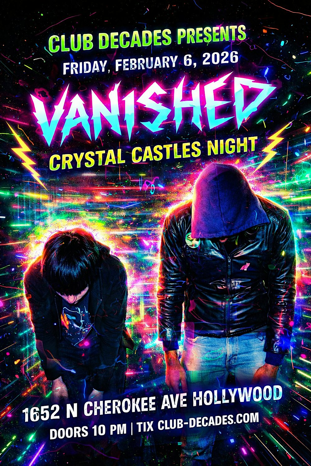 Vanished: Crystal Castles Night