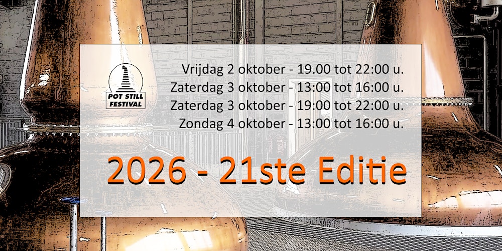 Pot Still Festival 2026