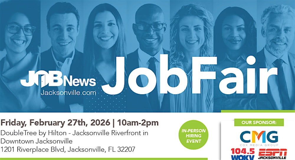 JACKSONVILLE JOB FAIR - Local Companies Hiring for 100s of JOBS - Feb. 27th