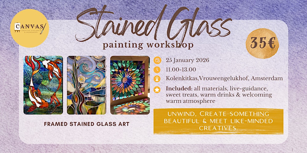 Stained Glass Painting Workshop