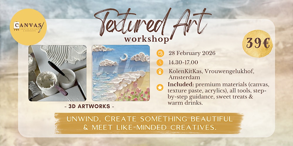 Textured 3D Art Workshop