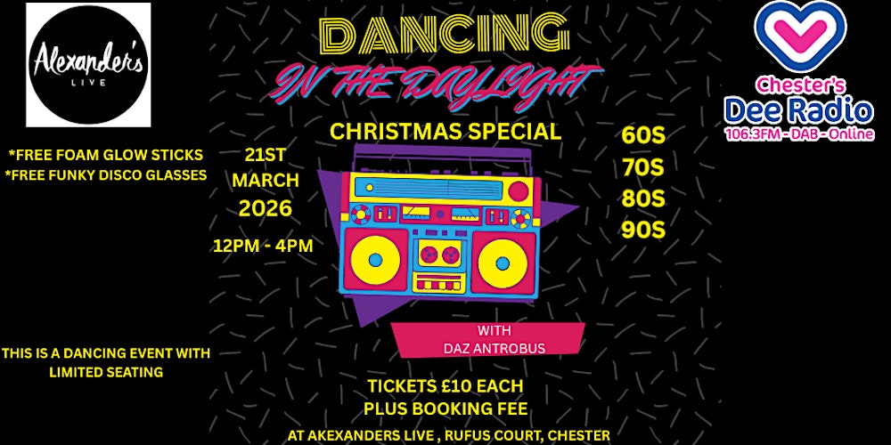 DANCING IN THE DAYLIGHT PART 2 WITH CHESTERS DEE RADIO