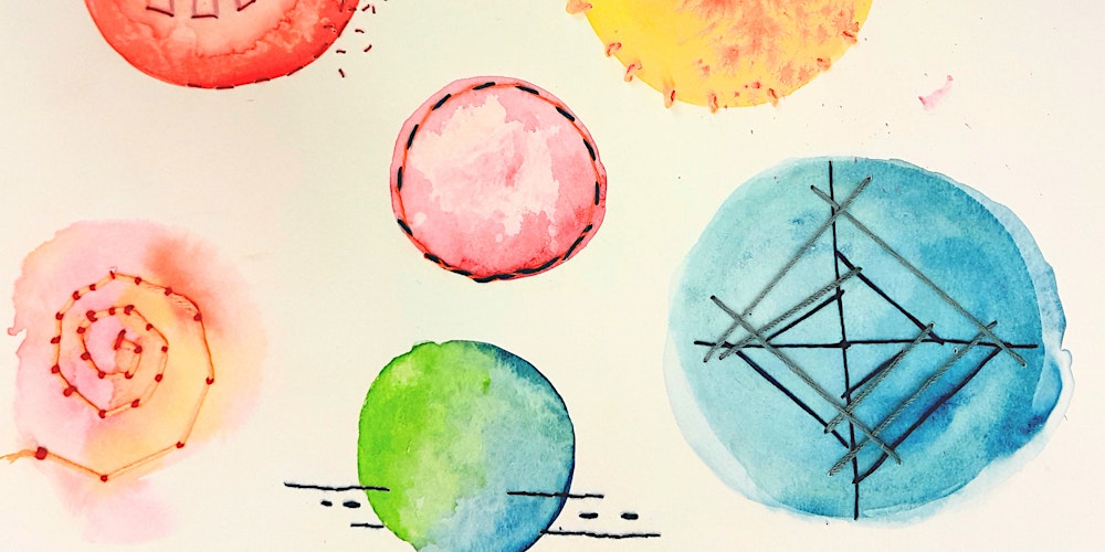 Watercolour and Stitch