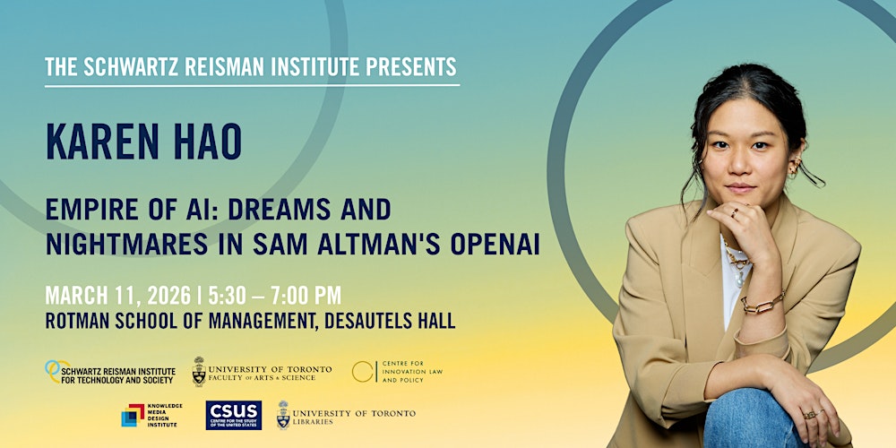 SRI Presents Empire of AI: Karen Hao