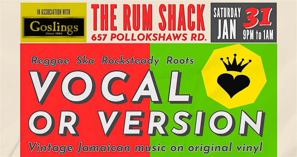 Vocal or Version reggae dance - Studio One Special  2026!