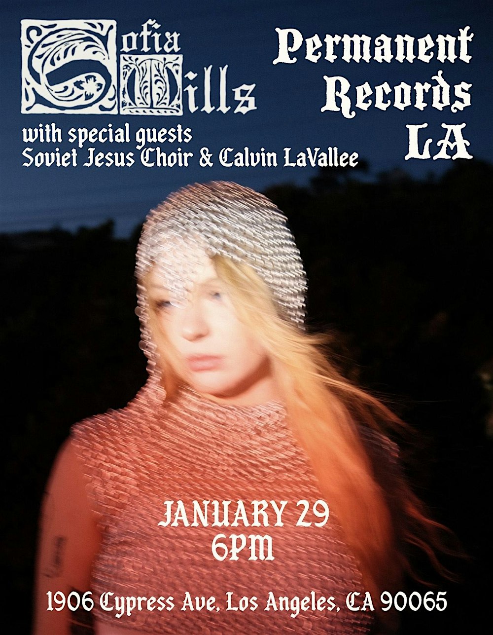 Sofia Mills, Soviet Jesus Choir, Calvin LaVallee