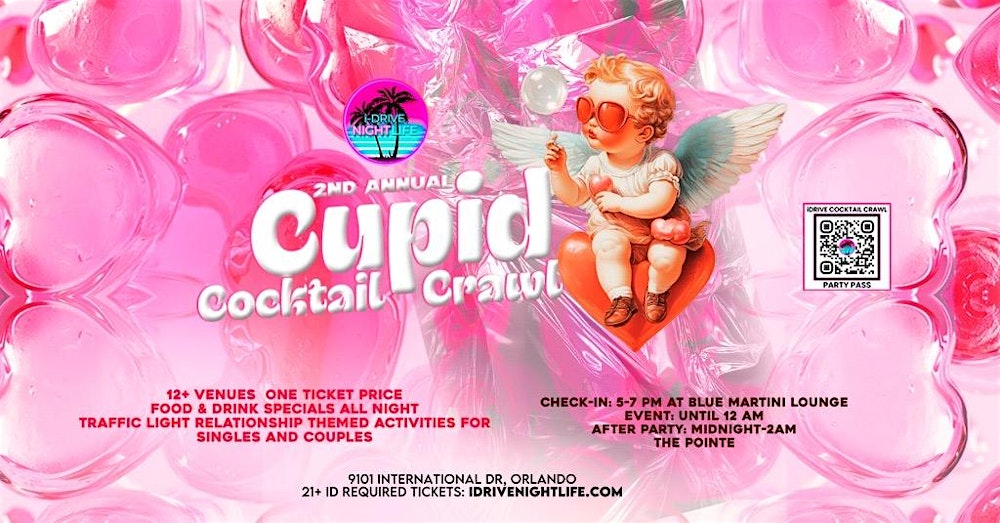 2nd Annual CUPID COCKTAIL CRAWL