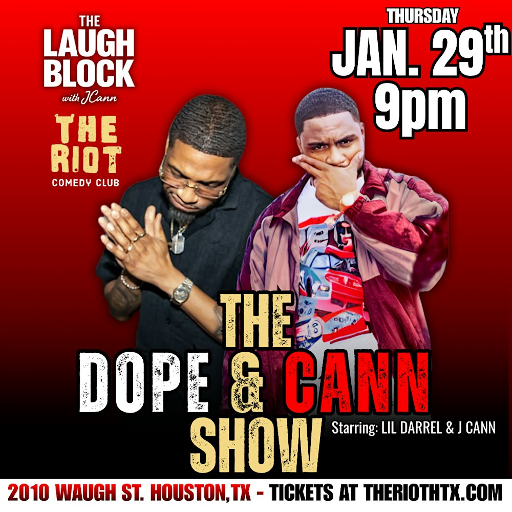 The Laugh Block with JCann at Riot Comedy Club