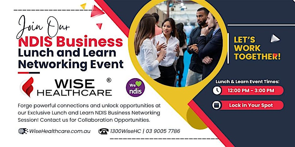 Maribyrnong VIC - NDIS Lunch & Learn: Collaborate, Co