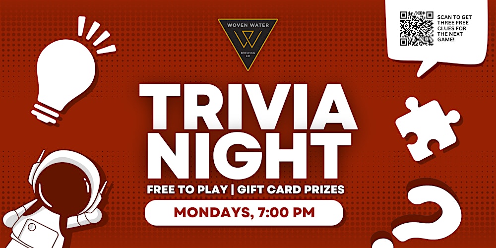 Tampa Trivia Night | Woven Water Brewing